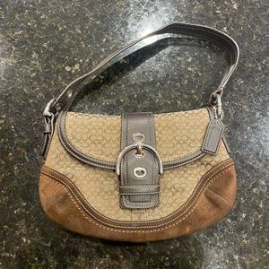 Coach SoHo Suede Shoulder Bag